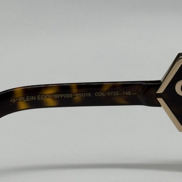 NEW SPP093M 0722 PHILIPP PLEIN EGO HAVANA UNISEX SUNGLASSES - Picture 8 of 11